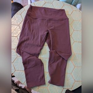 Also yoga size L mid length leggings bundle